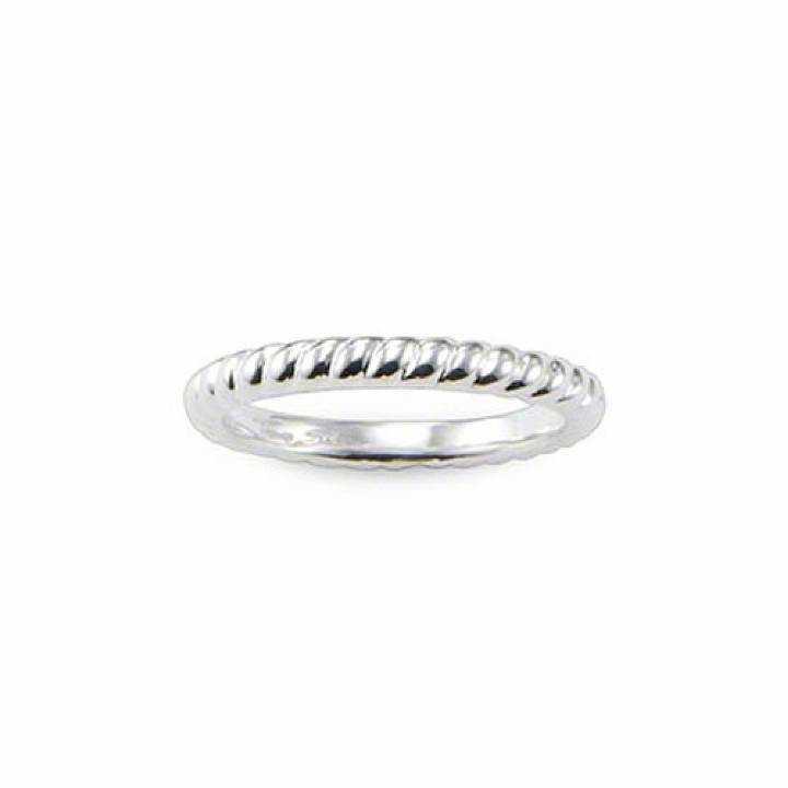 Thomas Sabo Ladies Silver Twist Ring, Size 54, Was £59.00 2304096