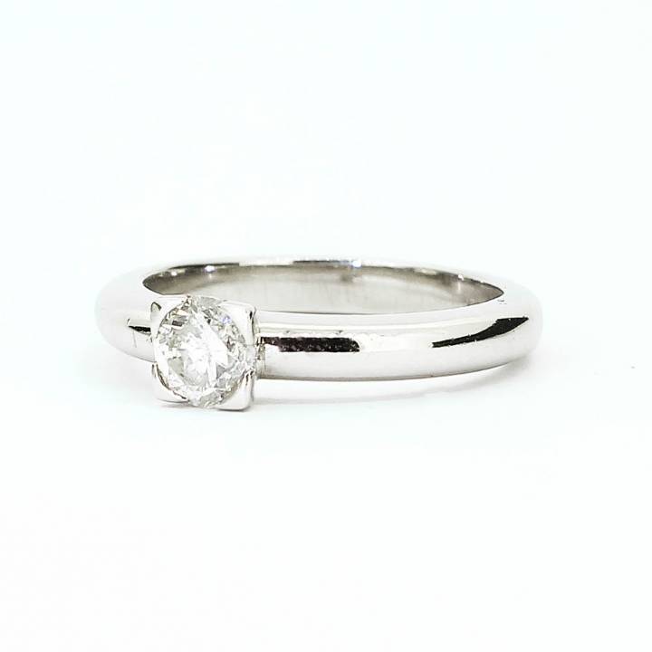 Pre-Owned Platinum Diamond Solitaire Ring 0.54ct 1601542