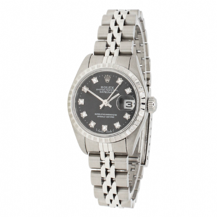 Pre-Owned 26mm Rolex DateJust Watch, Diamond Dial 79240 1701643