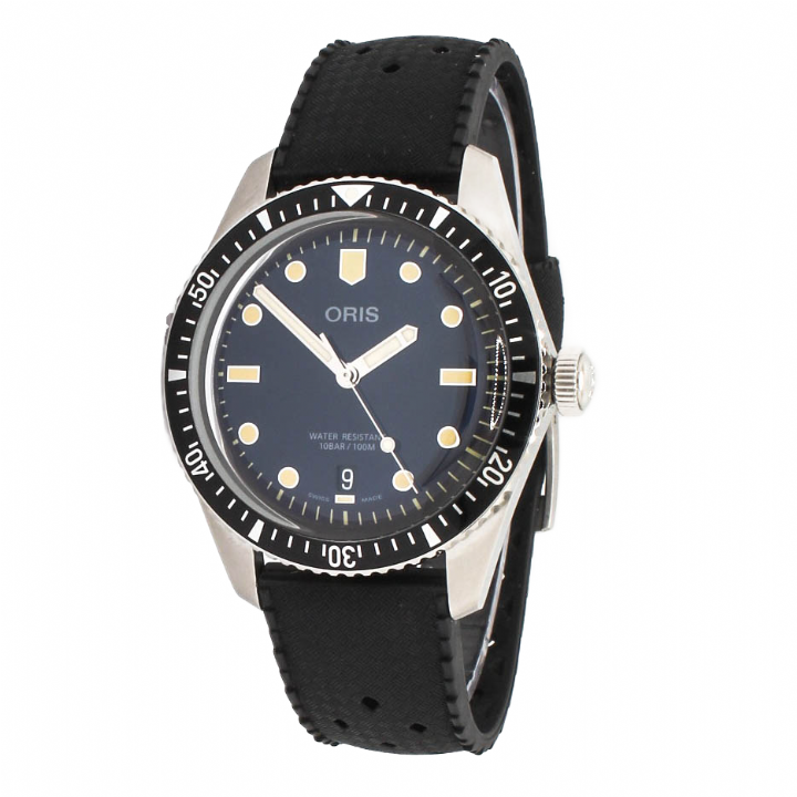 Pre-Owned 40mm Oris Divers Sixty-Five Watch, Original Papers