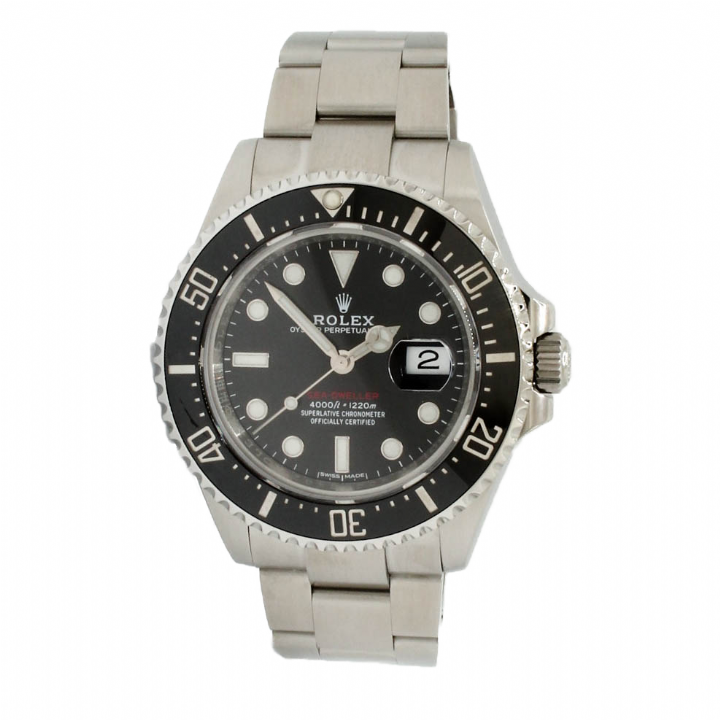 Pre-Owned 43mm Rolex Sea-Dweller Watch, Original Papers, 126600