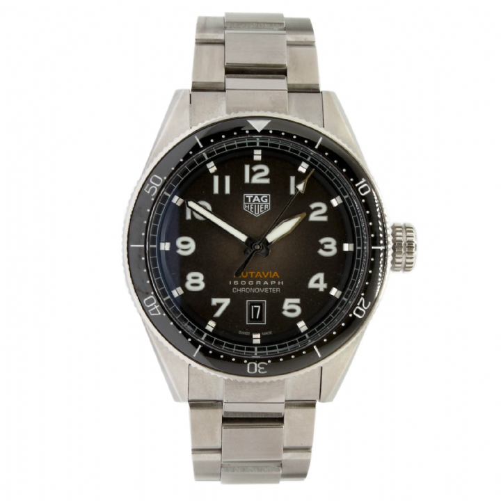 Pre-Owned 42mm Tag Heuer Autavia Watch, Ceramic Bezel 1705787