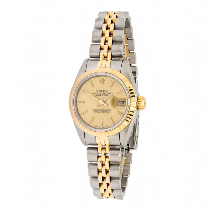 Pre-Owned 26mm Rolex DateJust Watch, Champagne Dial 1701713