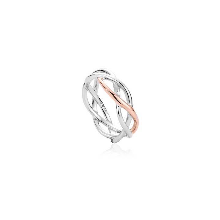 Clogau Eternal Love Weave Ring, Size O, Was £129.00
