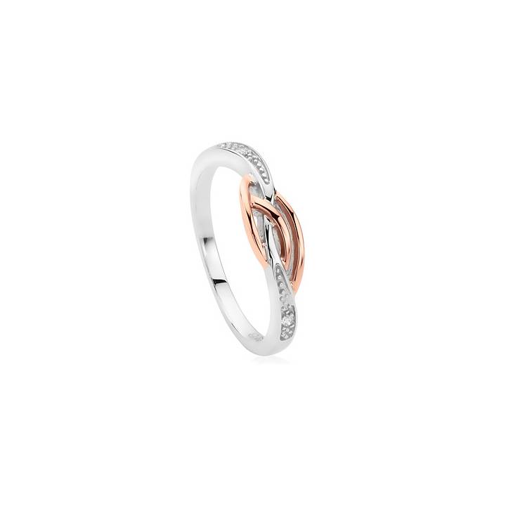 Clogau Eternal Love Affinity Stacking Ring, Size P, Was £250.00 1415364