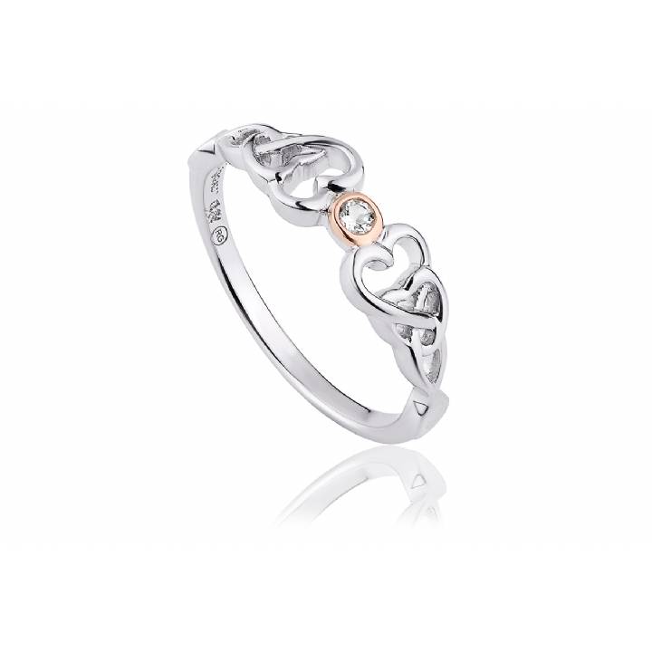 Clogau Lovespoons Ring, Size O, Was £69.00
