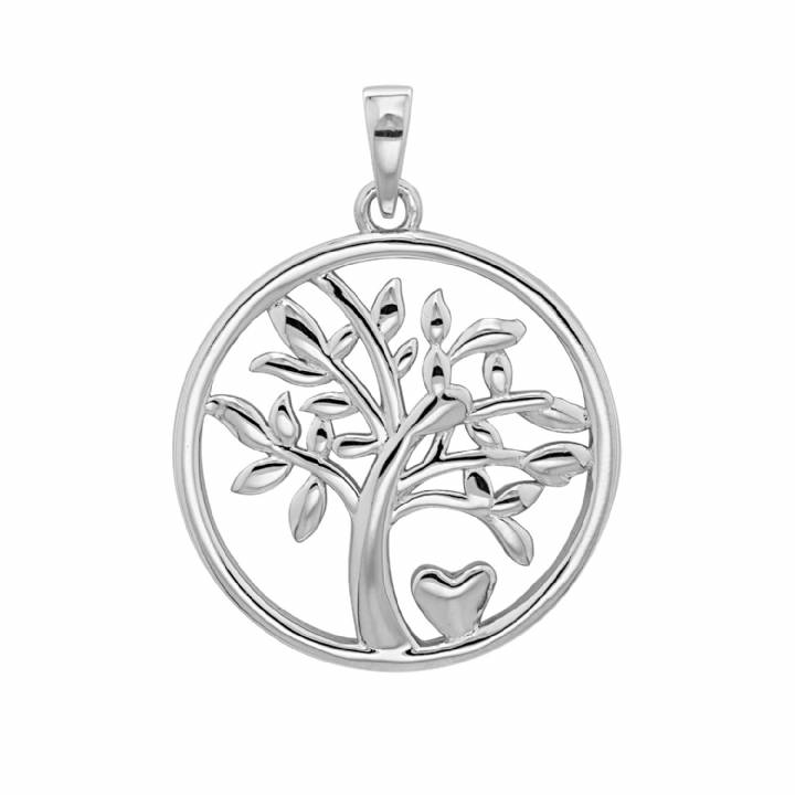 New Silver Plain Tree Of Life Pendant