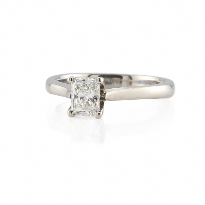 Pre-Owned Platinum Diamond Solitaire Ring 0.50ct 1601651