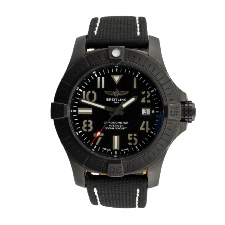 Pre-Owned 45mm Breitling Avenger Seawolf Night Mission Watch 1704365