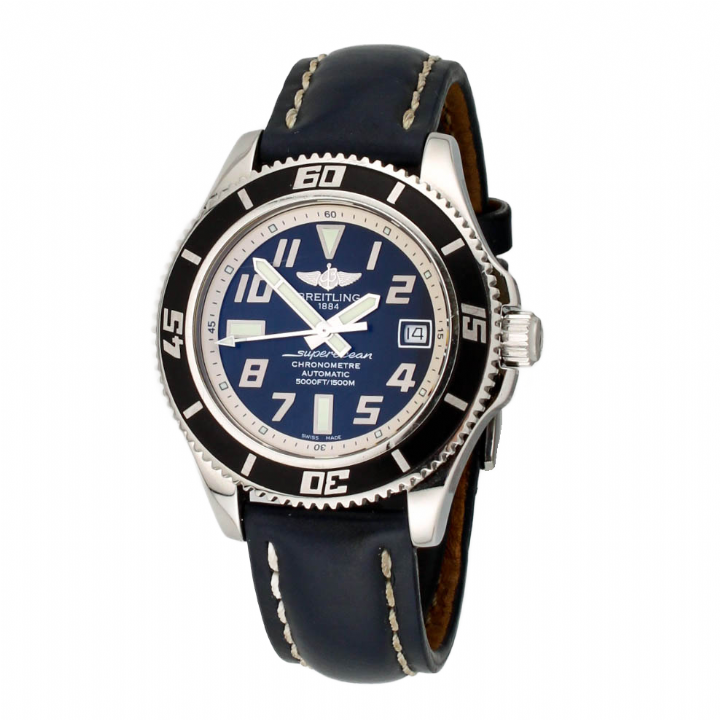 Pre-Owned 42mm Breitling SuperOcean Watch, Original Papers 1704364