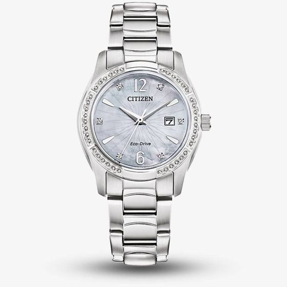 Citizen Ladies Eco-Drive Silhouette Crystal Watch
