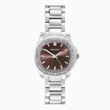 Sekonda Octaire Ladies Watch Stainless Steel Bracelet Brown Dial Sekonda Octaire Ladies Watch Stainless Steel Bracelet Brown Dial