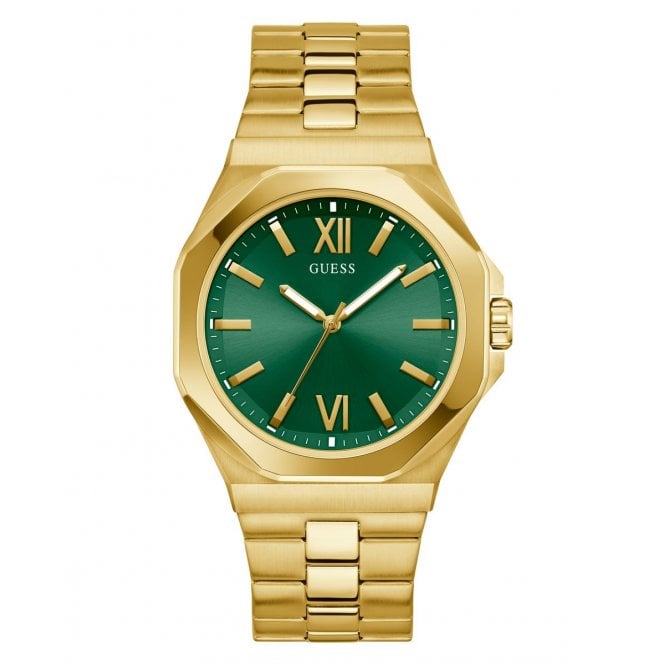 Guess Gents Emperor Gold Tone Bracelet Watch