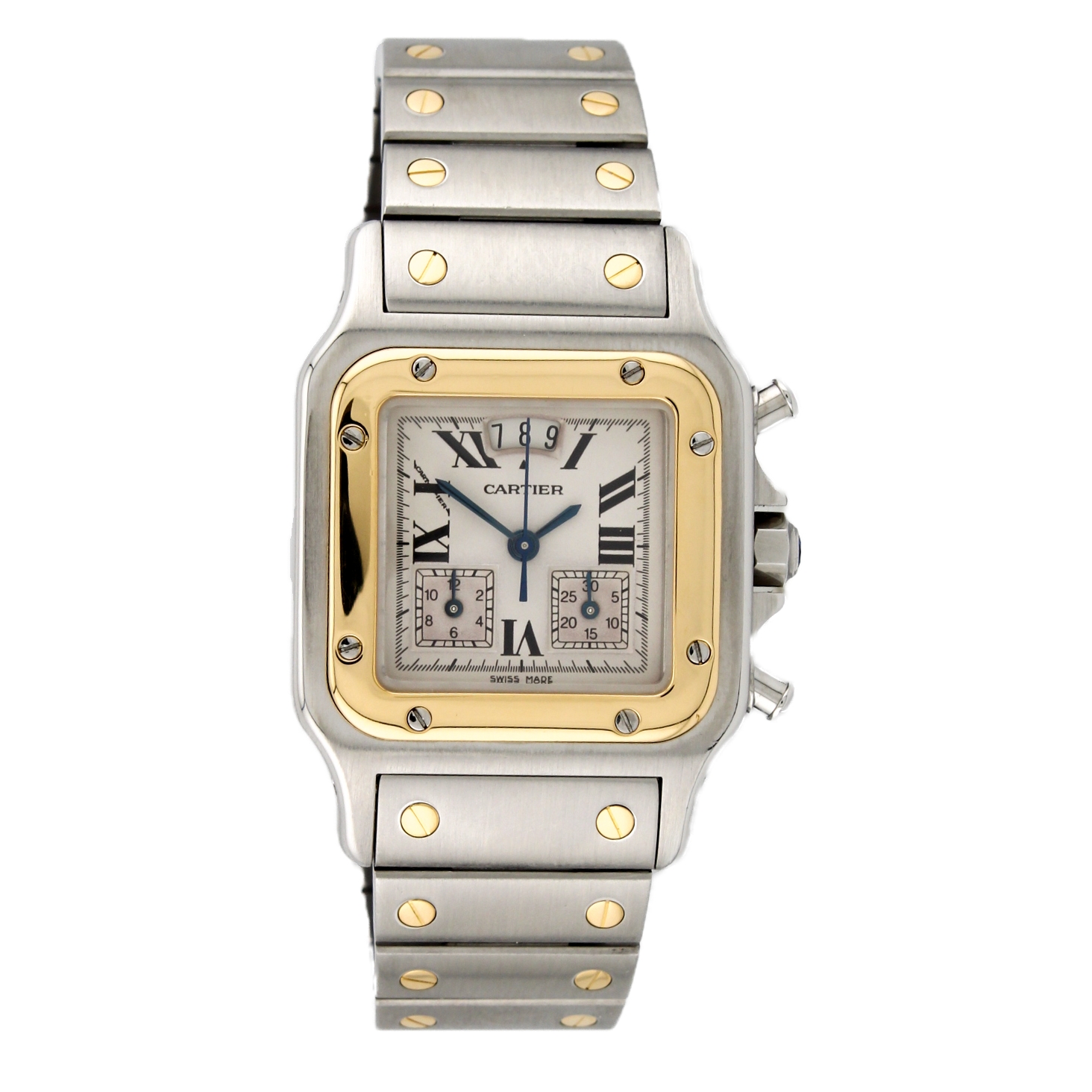 29mm Cartier Santos Galbee Watch & Original Papers