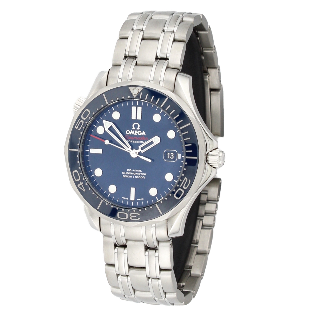 41mm Omega Seamaster Watch, Original Papers 41mm Omega Seamaster Watch, Original Papers