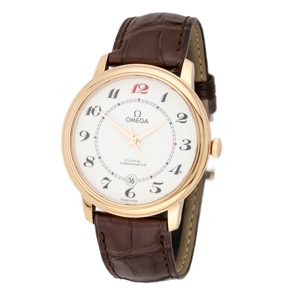 39.5mm Omega De Ville 50th Anniversary Watch & Original Papers