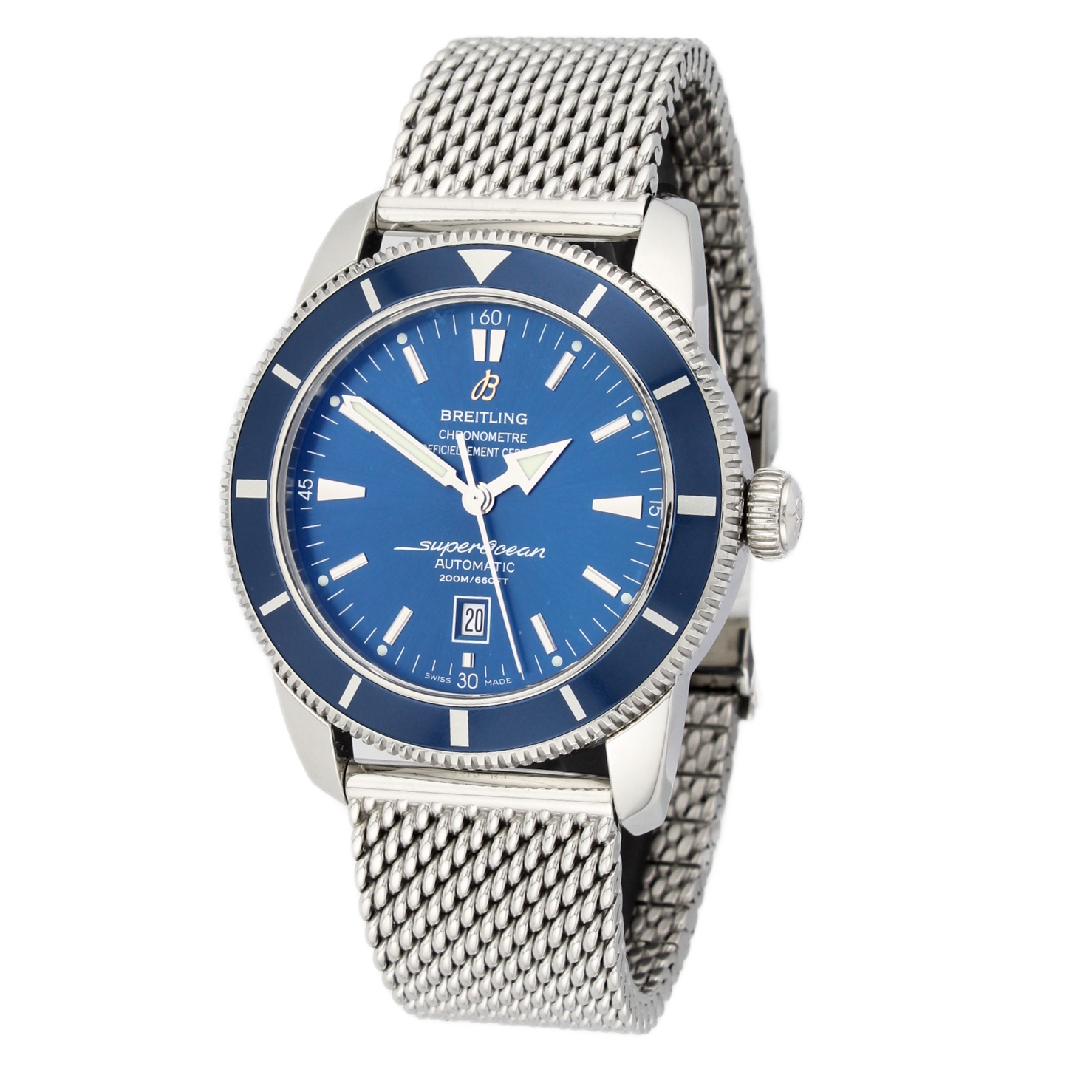 46mm Breitling SuperOcean Heritage Watch, Original Papers 46mm Breitling SuperOcean Heritage Watch, Original Papers