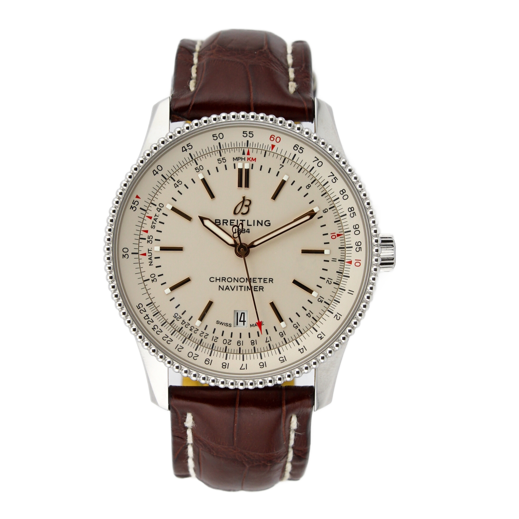 41mm Breitling Navitimer Watch & Original Papers