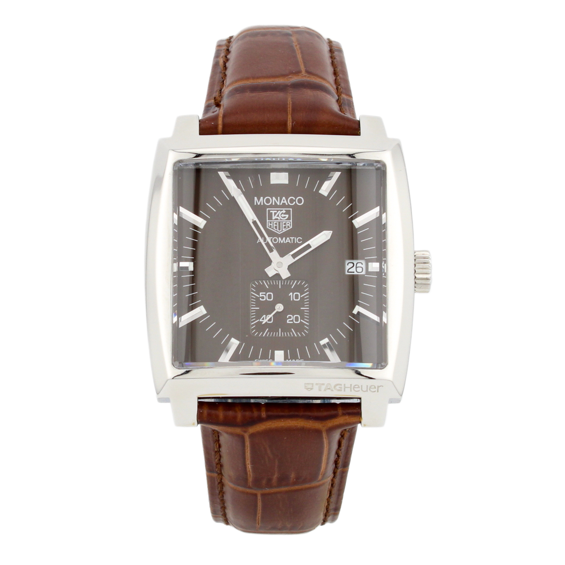 37mm Tag Heuer Monaco Watch, Original Papers WW2115 37mm Tag Heuer Monaco Watch, Original Papers WW2115