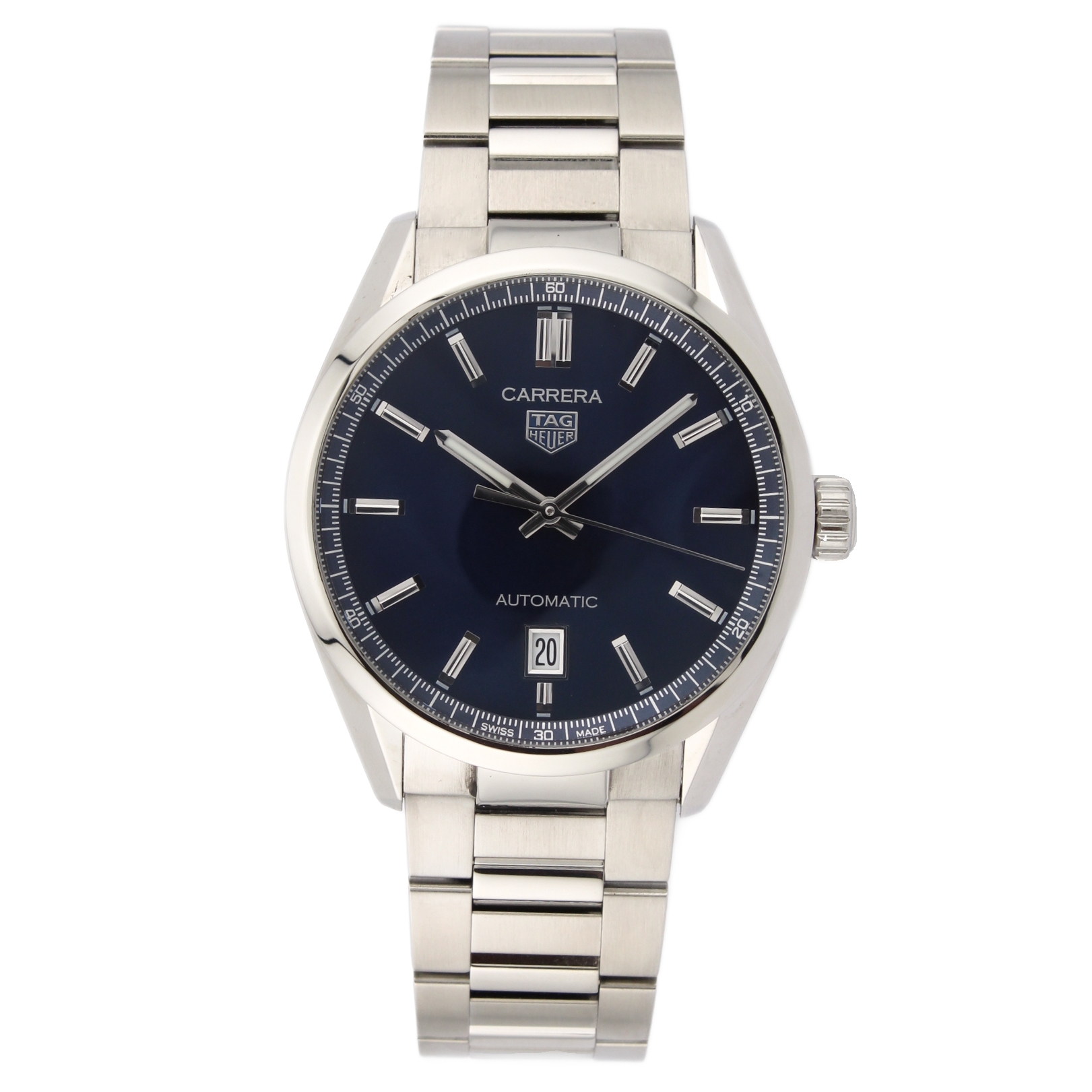 39mm Tag Heuer Carrera Watch & Original Papers