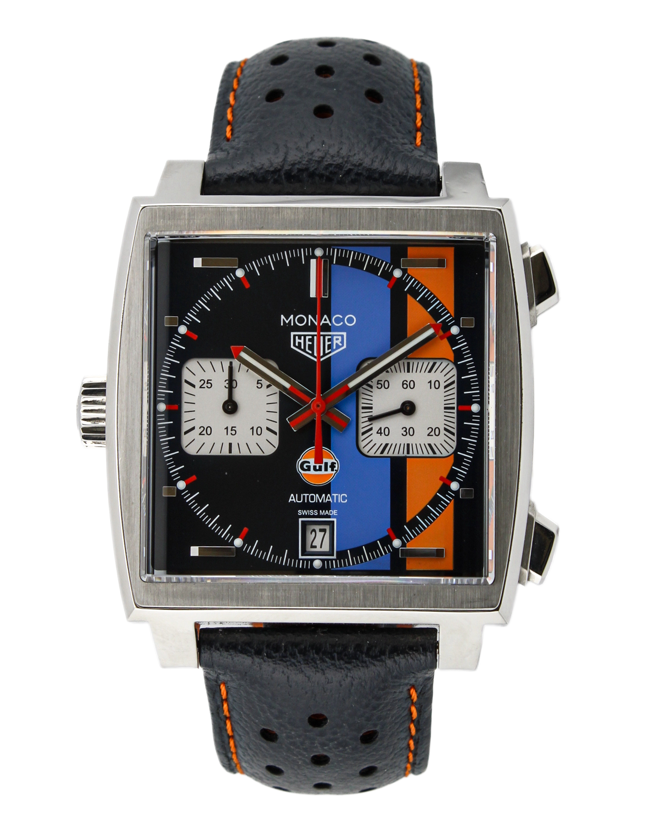 39mm Tag Heuer Monaco Gulf Edition Original Papers