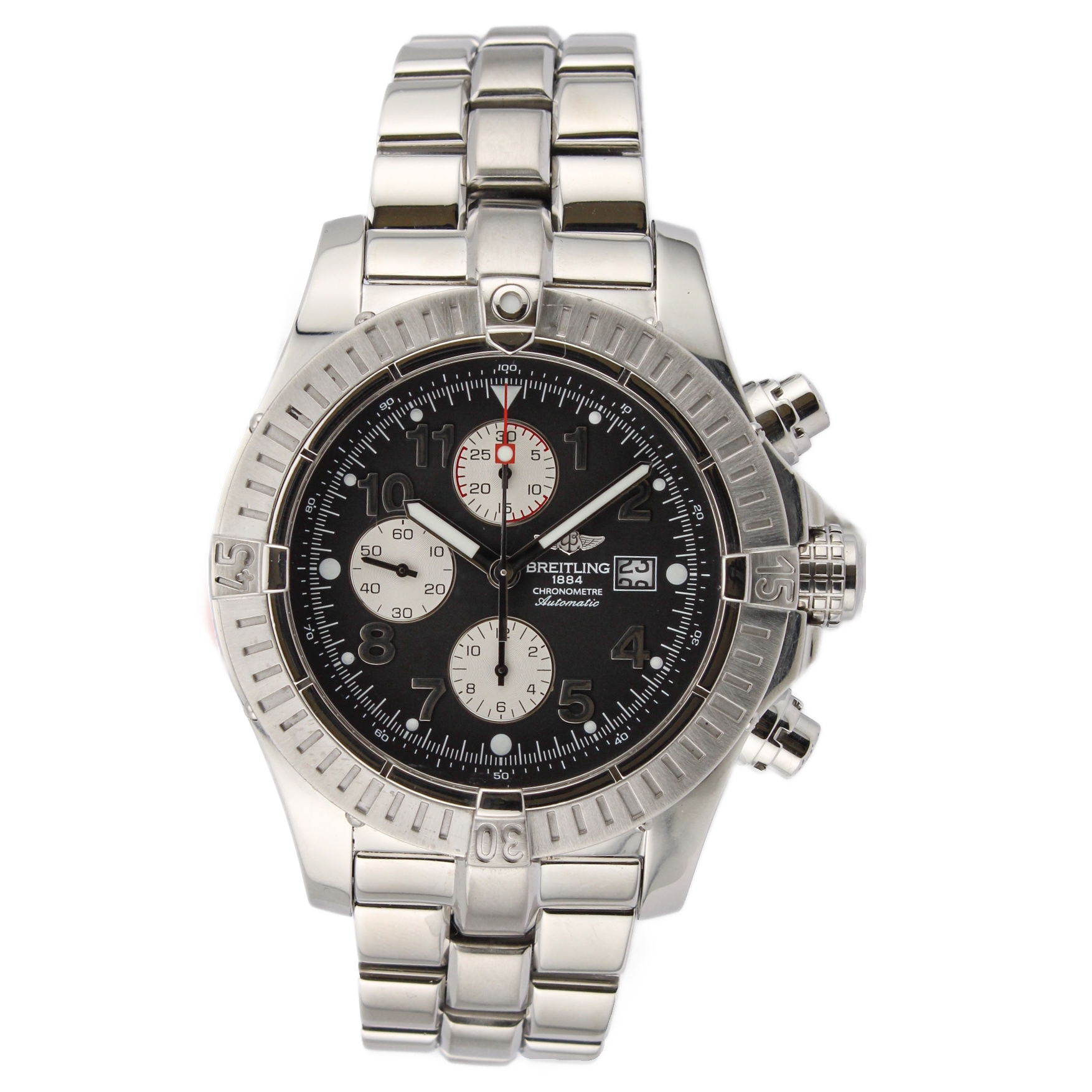 48mm Breitling Super Avenger Watch & Original Papers 48mm Breitling Super Avenger Watch & Original Papers