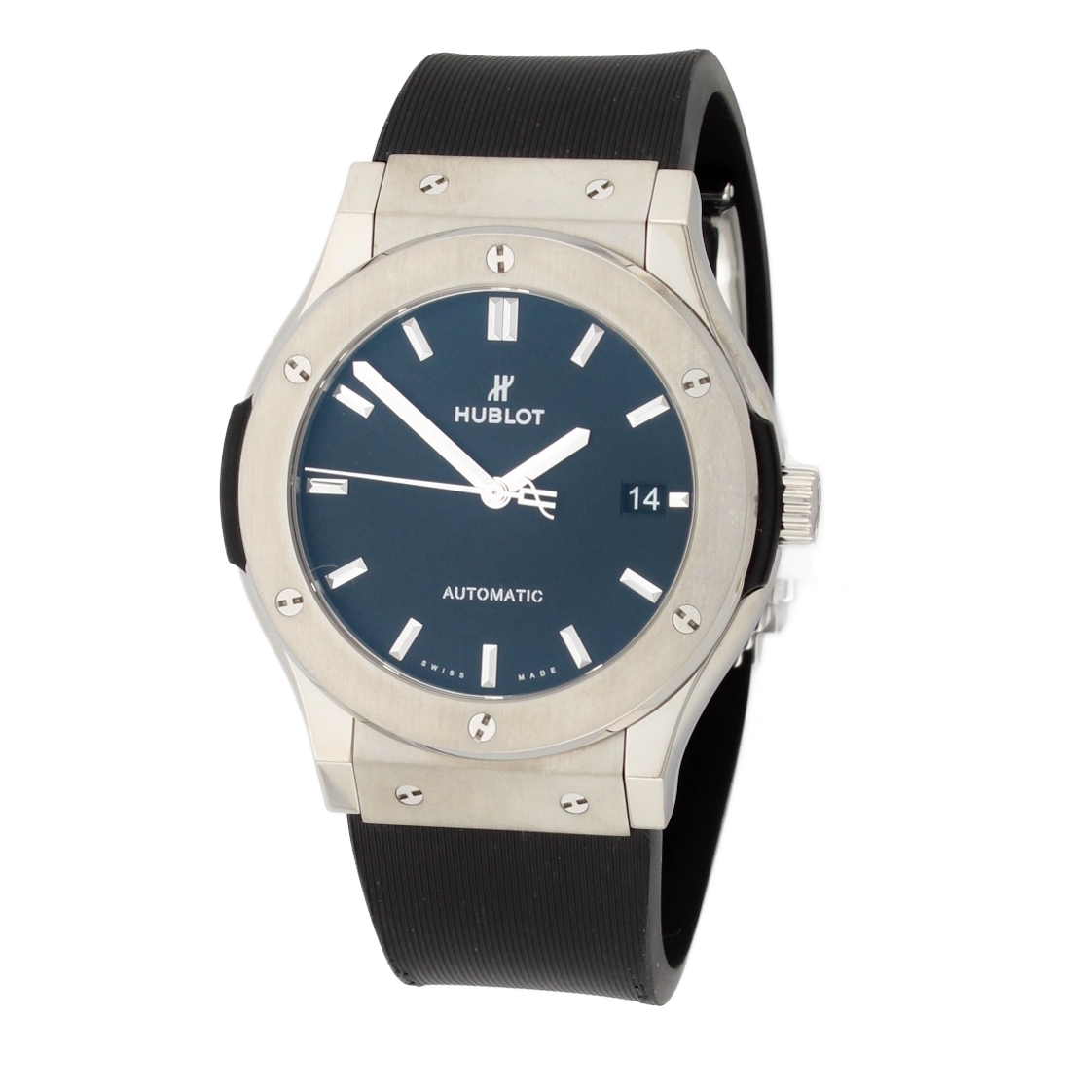 45mm Hublot Classic Fusion Titanium Watch, Original Papers