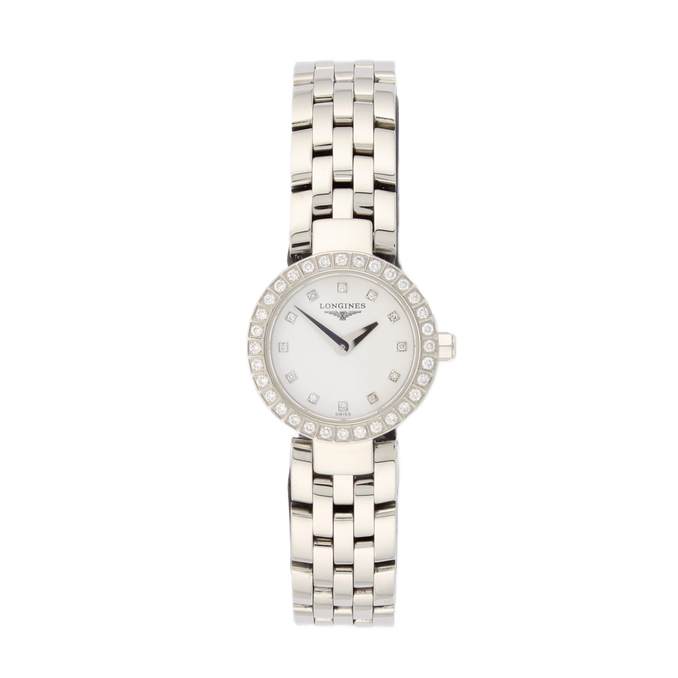 20mm Longines Dolce Vita Watch, Diamond Set