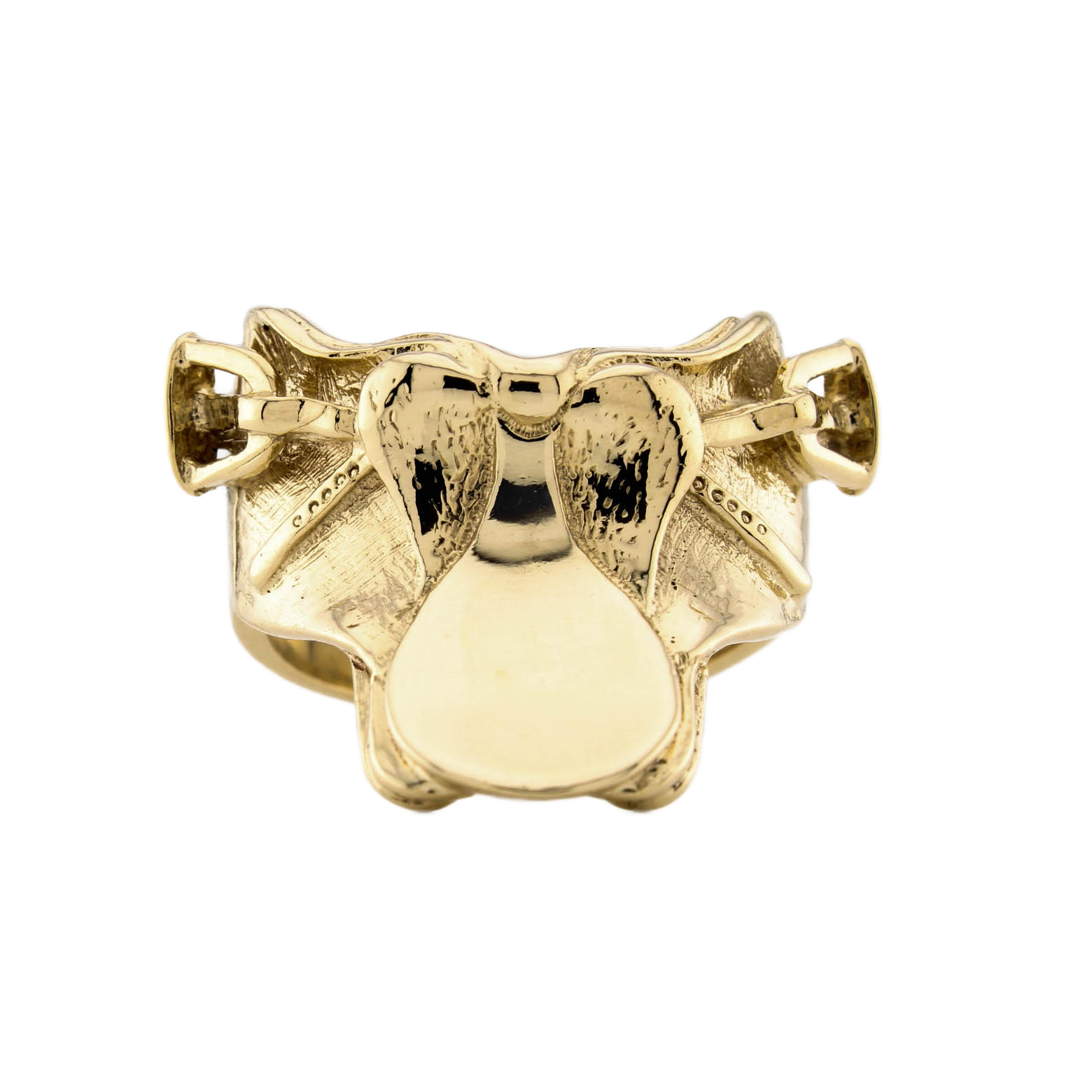 Pre-Owned 9ct Yellow Gold Saddle Ring