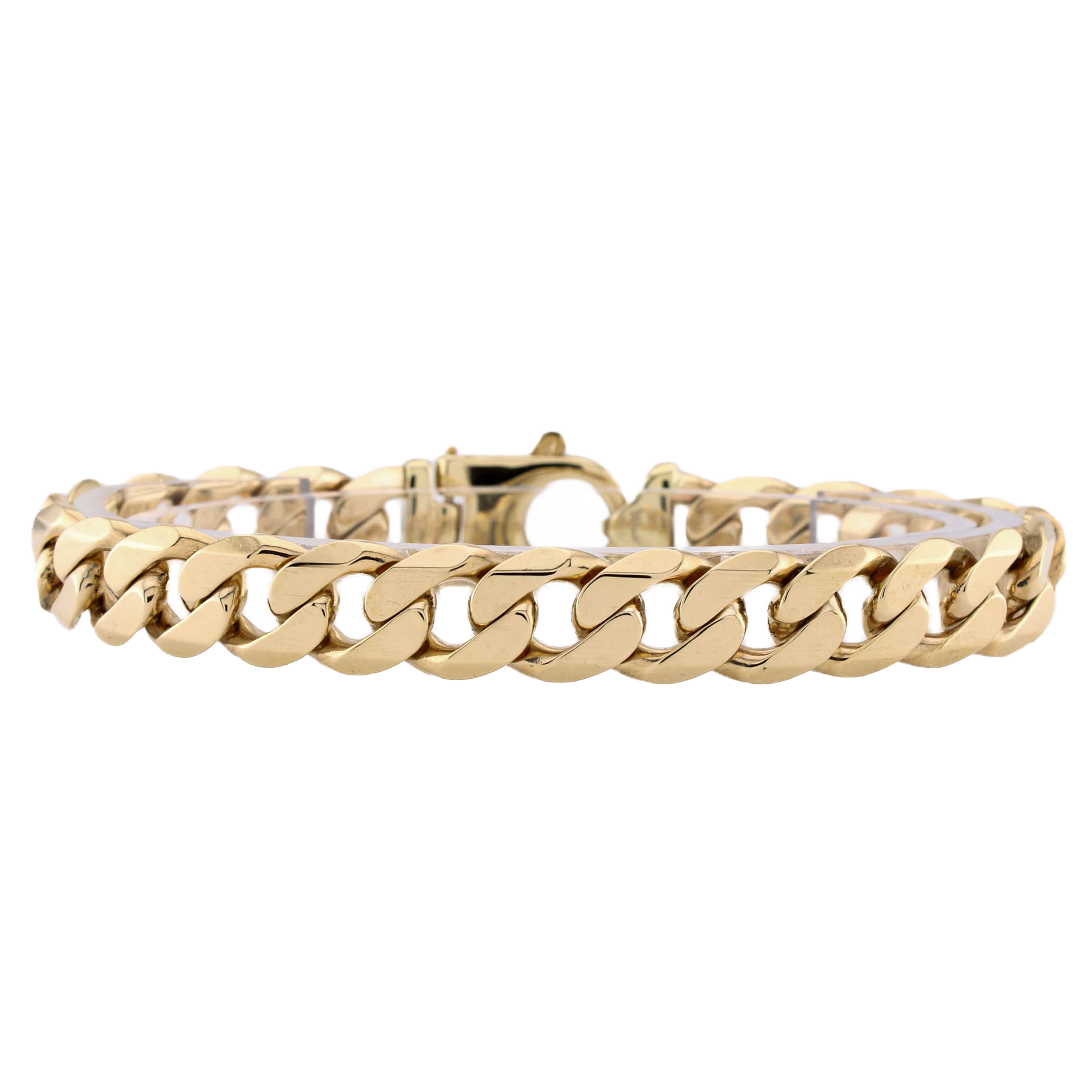 9ct Yellow Gold Curb Bracelet