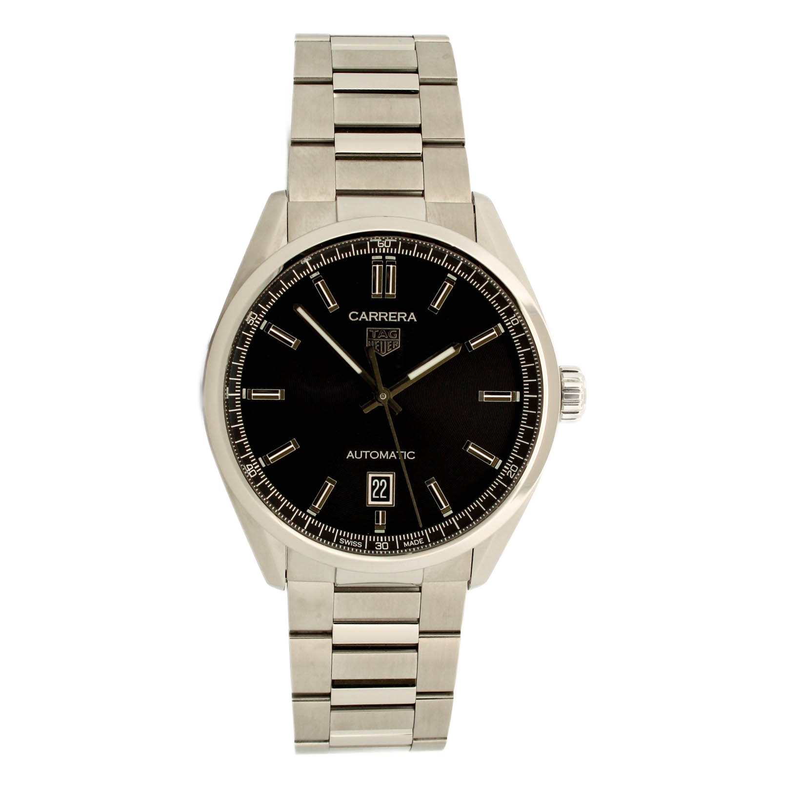 39mm Tag Heuer Carrera Watch, Original Papers