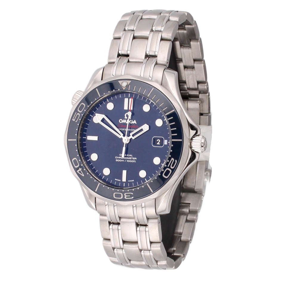 41mm Omega Seamaster Watch, Original Papers 41mm Omega Seamaster Watch, Original Papers