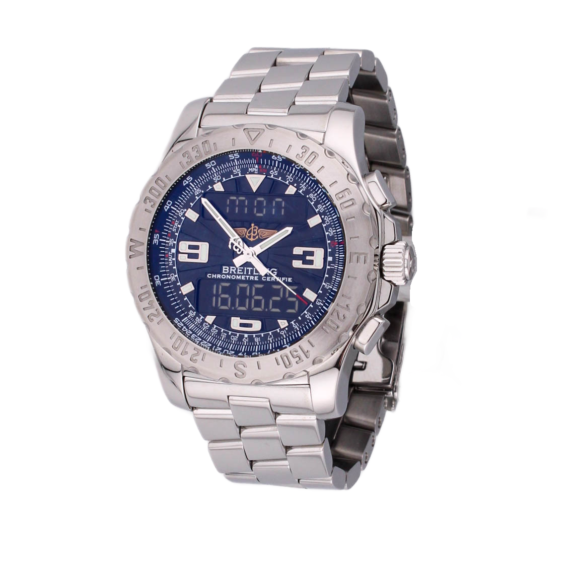 43.5mm Breitling Airwolf Watch, Black Dial 43.5mm Breitling Airwolf Watch, Black Dial