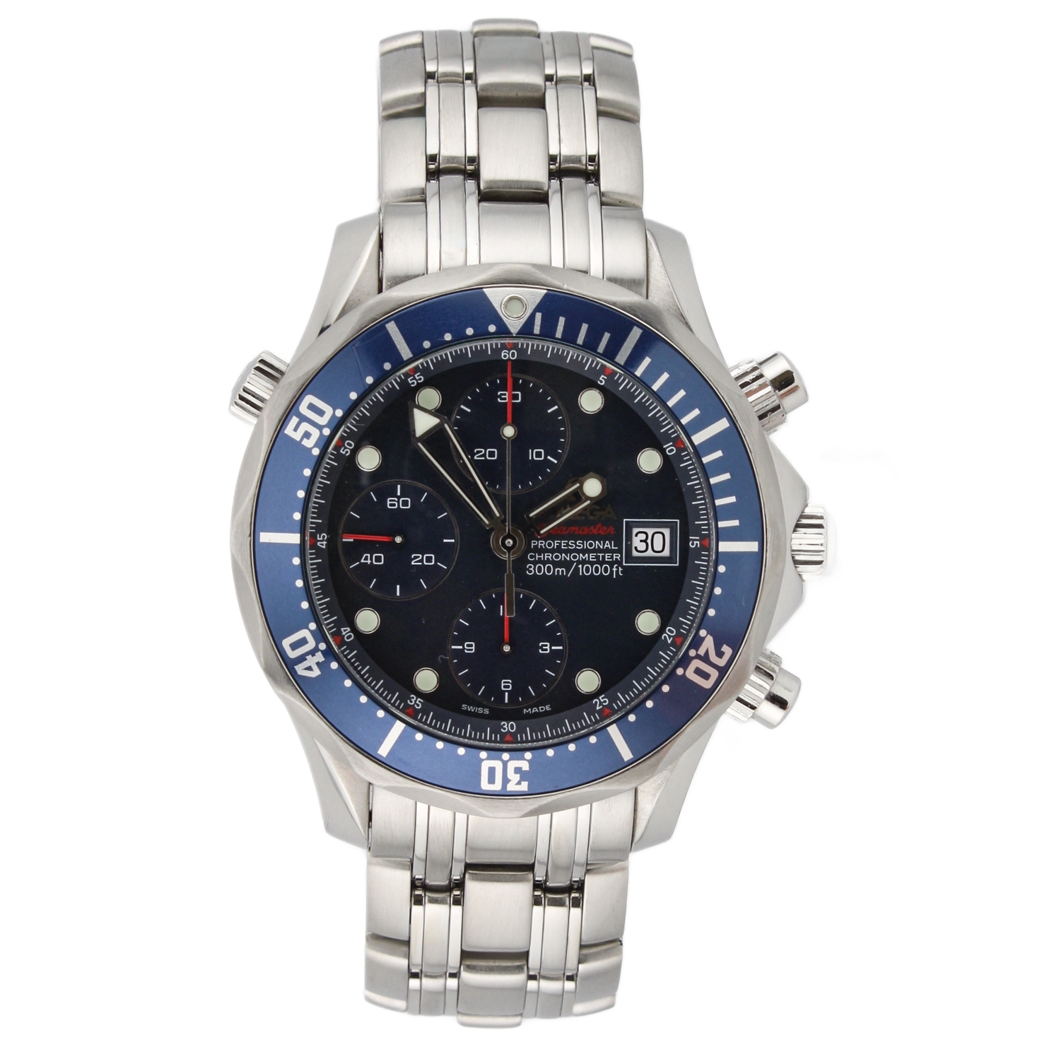 41mm Omega Seamaster Diver 300 Chronograph Watch 0% VAT 41mm Omega Seamaster Diver 300 Chronograph Watch 0% VAT