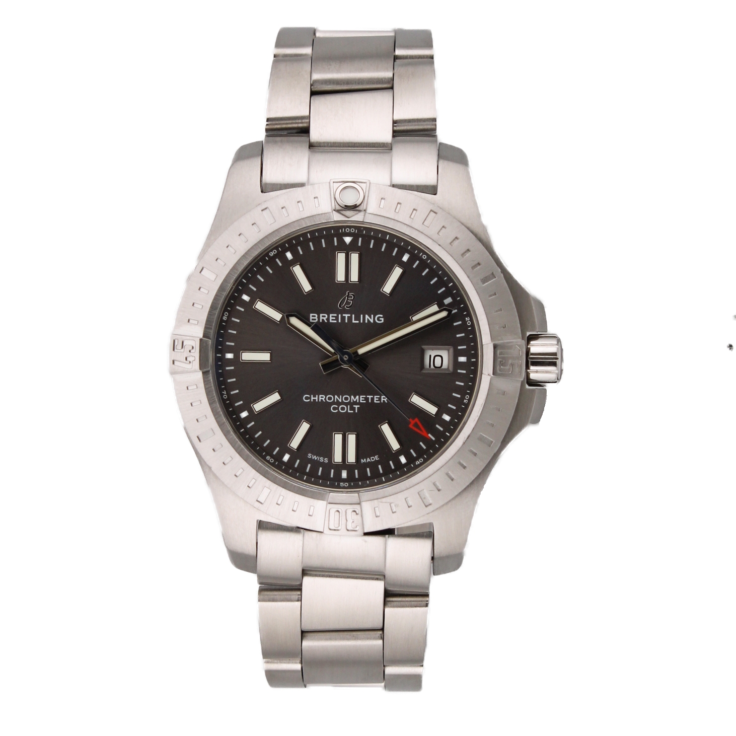 41mm Breitling Colt 41 Watch, Original Papers 41mm Breitling Colt 41 Watch, Original Papers