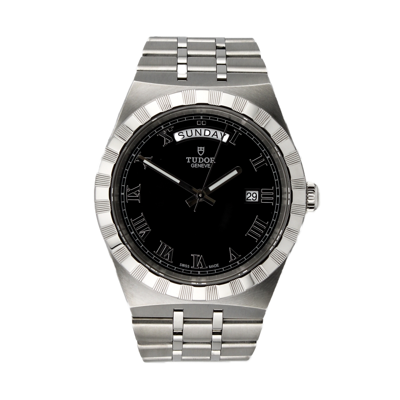 41mm Tudor Royal Day Date Watch & Original Papers 28600