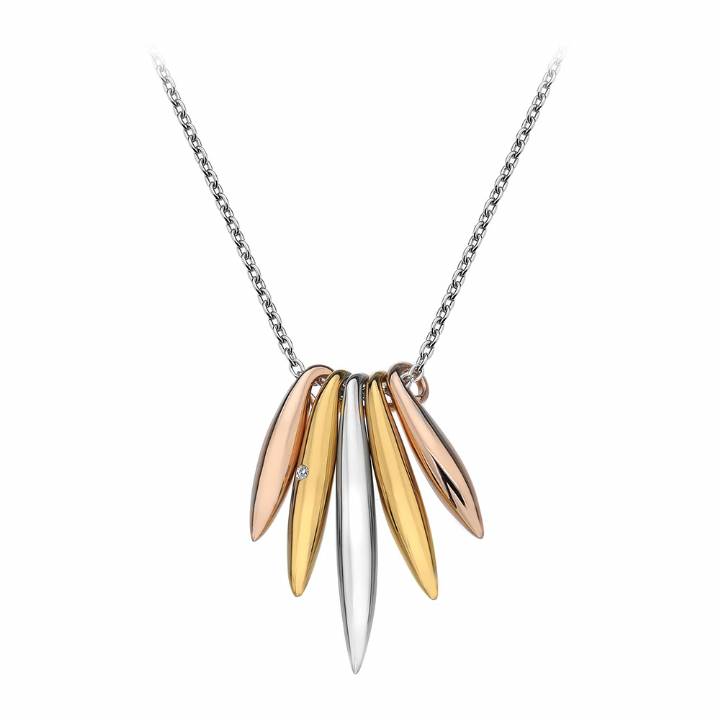 Hot Diamonds Icicle 3 Colour Drop Necklet, Was £129.95