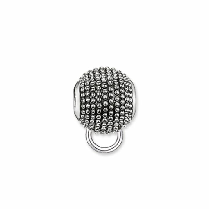 Thomas Sabo Oxidised Textured Carrier Karma Bead, Was £29.00