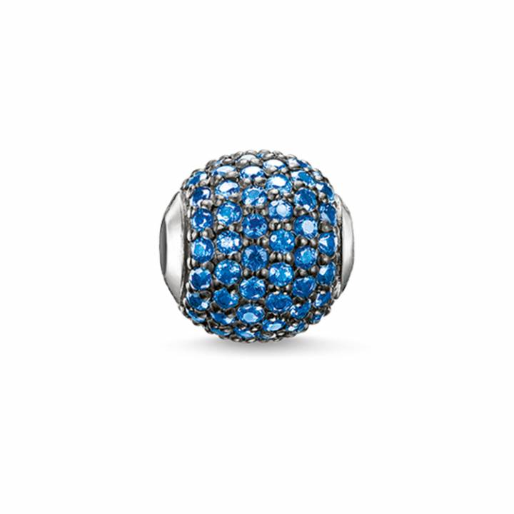 Thomas Sabo Blue CZ Capri Karma Bead, Was £79.00