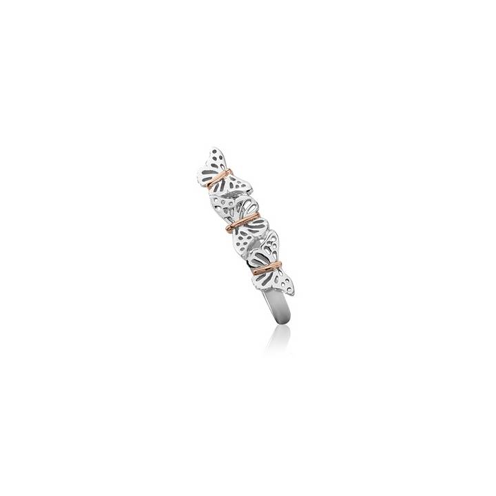 Clogau Silver Butterfly Ring, Size N, Was £99.00