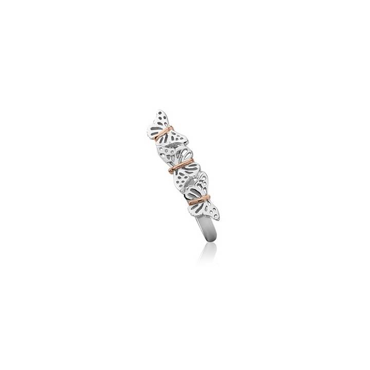 Clogau Silver Butterfly Ring, Size N, Was £99.00 1415163