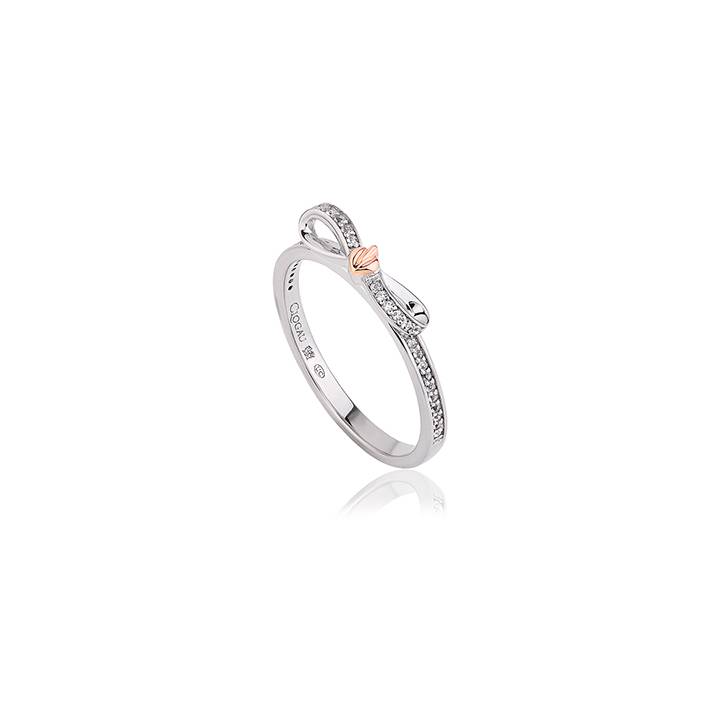 Clogau Tree Of Life Bow Ring, Size L, was £99.00