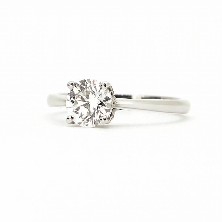 Pre-Owned Platinum Diamond Solitaire Ring 1ct 1601290