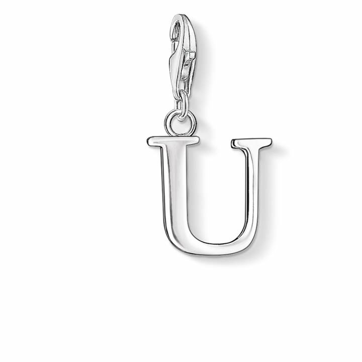 Thomas Sabo Silver Plain Initial U Charm, Was £29.00