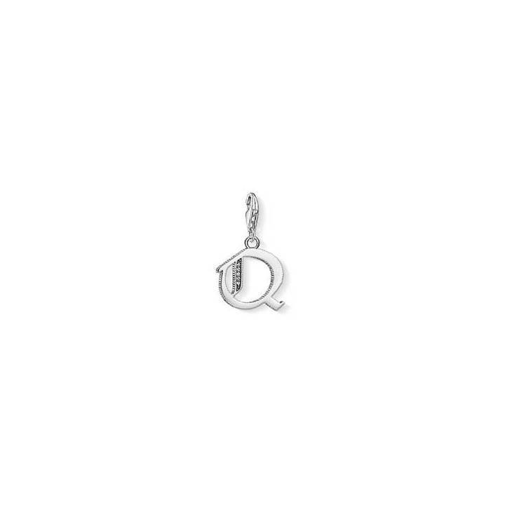 Thomas Sabo CZ Set Letter Q Charm, Was £44.00