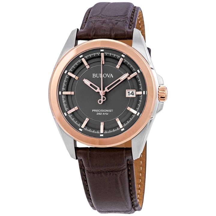 Bulova Gents Rose Gold Plated Watch 98B267. Was £279.00 0141056