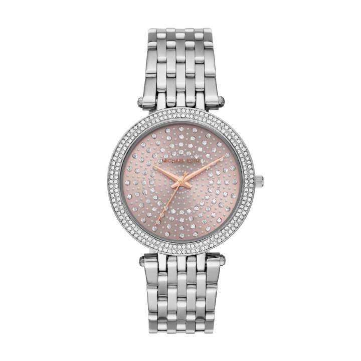 Michael Kors Darci Steel & Pink Dial Watch, was £269.00 0130167