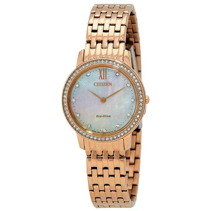 Citizen Ladies Eco-Drive Silhouette Crystal Watch, Was £279.00