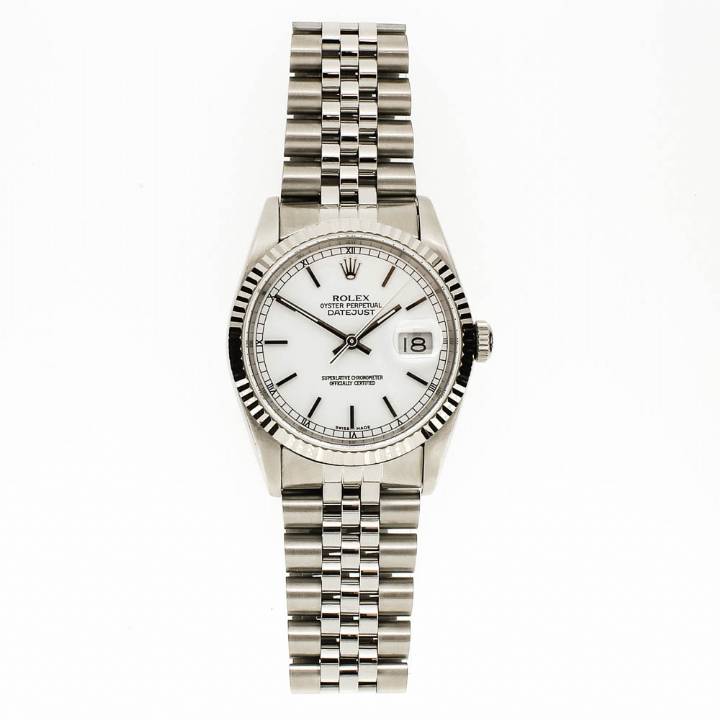Pre-Owned 36mm Rolex Steel DateJust Watch 16234 1701371