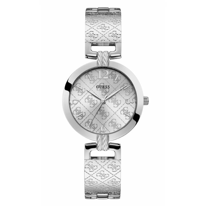 Guess Ladies G Luxe Steel Logo Watch, Was £149.00 0112404